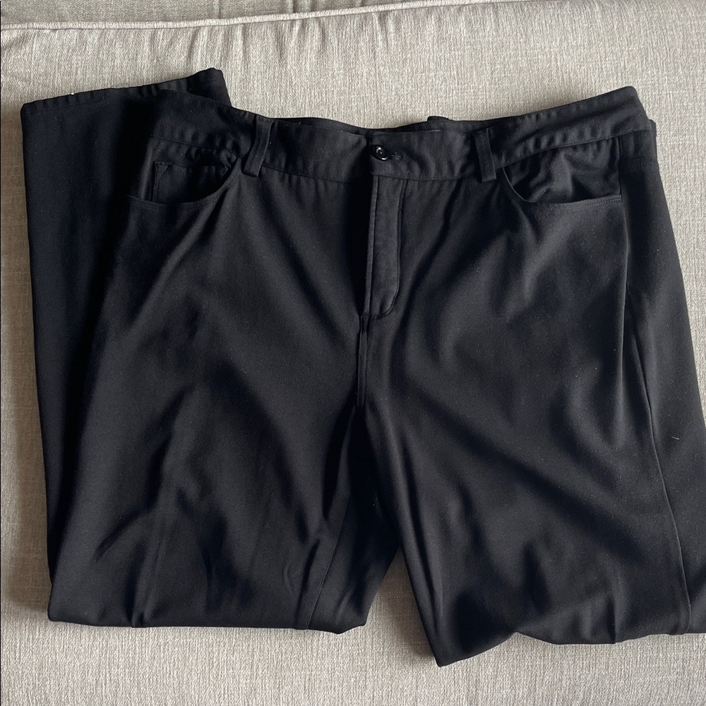 NYDJ Black Black Dress Pants 18W